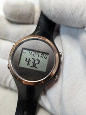 Women Digital Sports Watch, Waterproof Outdoor Running Watch - Black Rubber