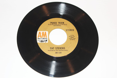 Cat Stevens Peace Train Where Do The Children Play A M 45 Vinyl Record Ebay