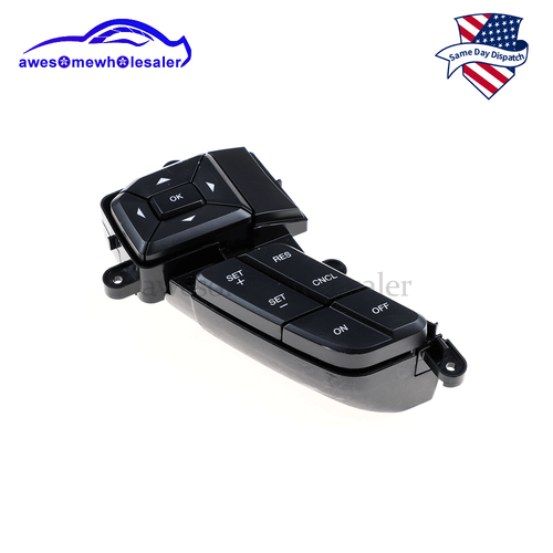 Steering Wheel Cruise Control Switch Button FL3T9E740ABW For Ford F-150 15-20 - Picture 2 of 5