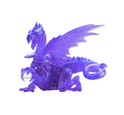 Bepuzzled Original 3D Crystal Puzzle-Deluxe Dragon (56 Pcs ...