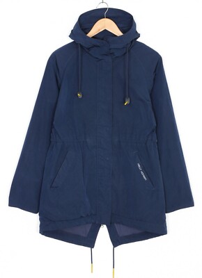 Giacca parka leggera con cappuccio blu navy HELLY HANSEN donna