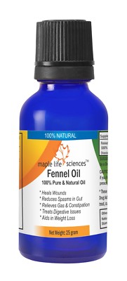 Fennel Oil 100% Pure & Natural Antihole Pure & High Quality 