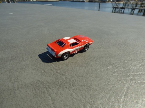 AURORA AFX AMC RED AN WHITE JAVELIN TRANS AM PRO STOCKER HO SLOT CAR N O S - Foto 11 di 11