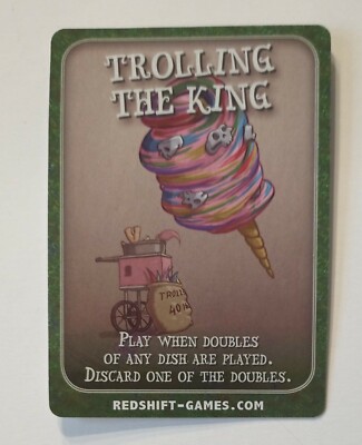Unicorn Stew Trolling The King Promo Card Board Game