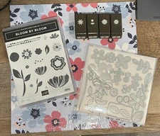 Stampin' Up Bloom Mega Bundle - Stamps, dies, punches & DSP! WOW!!!