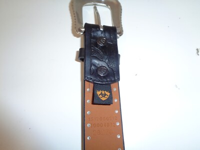 Ariat Western Womens Belt Leather Studded Black Size 28 | eBay display picture 1