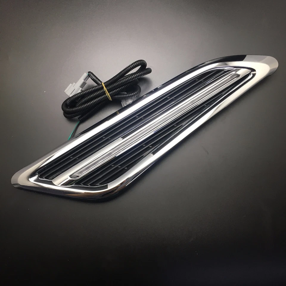 Luz de señalización lateral de guardabarros luz de señal de giro lámpara para NISSAN PATROL Armada Y62 Foto 4 de 4