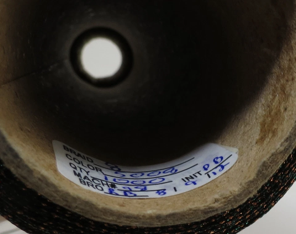 Kreinik Metallic Thread Leprechaun #5008- #8 Braid-540 Meters Cone - Image 2 of 3