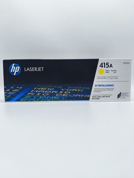 Original Hp 415A Toner Gelb - W2032A - Lasterjet Pro Mfp M480 - 2100 Seiten-image