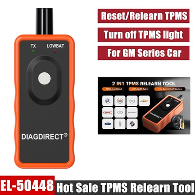 #ad EL 50448 Plus TPMS Reset Tool Relearn Auto Tool Tire Pressure Sensor For Ford GM $9.99