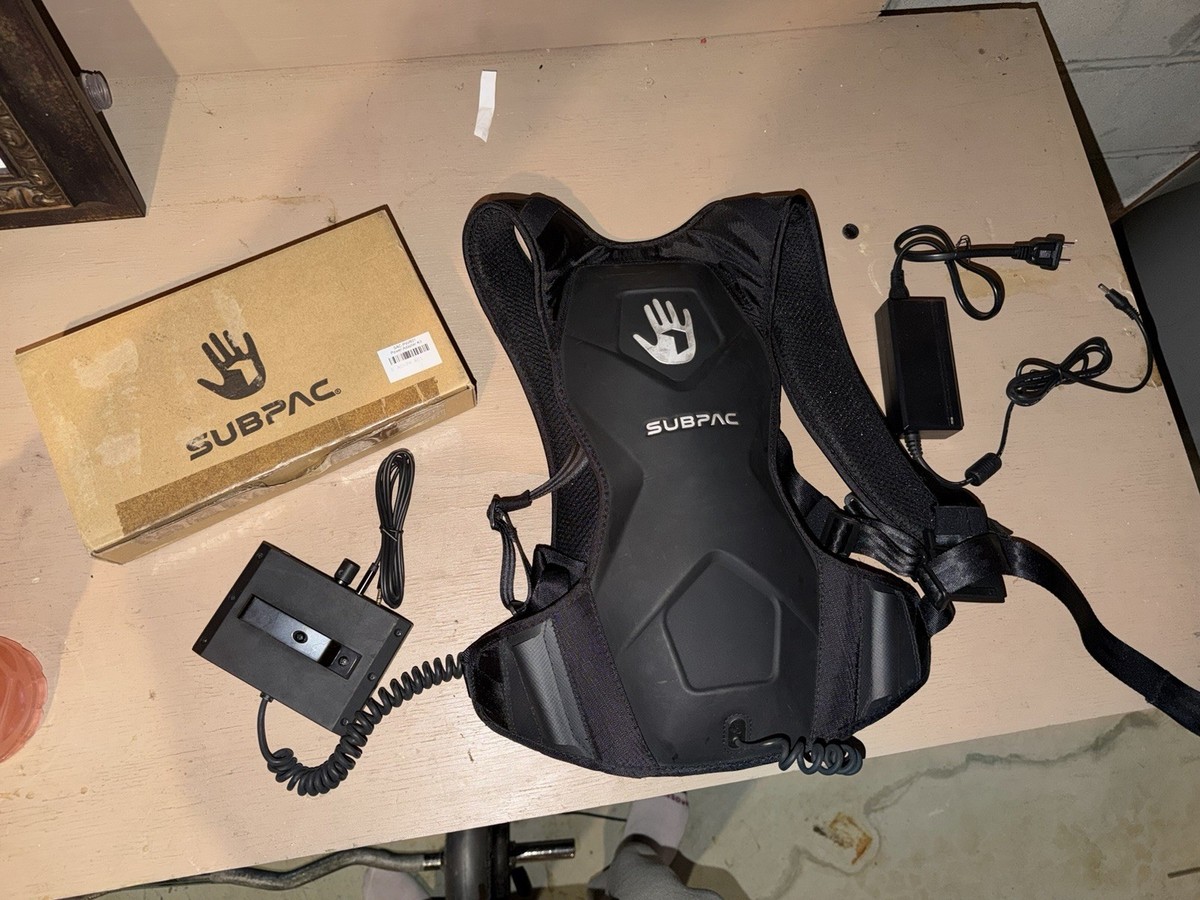 Subpac M2 Wearable Tactile Bass Audio System | eBay