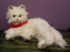 FurReal Friends Interactive White Large Cat Hasbro 2009