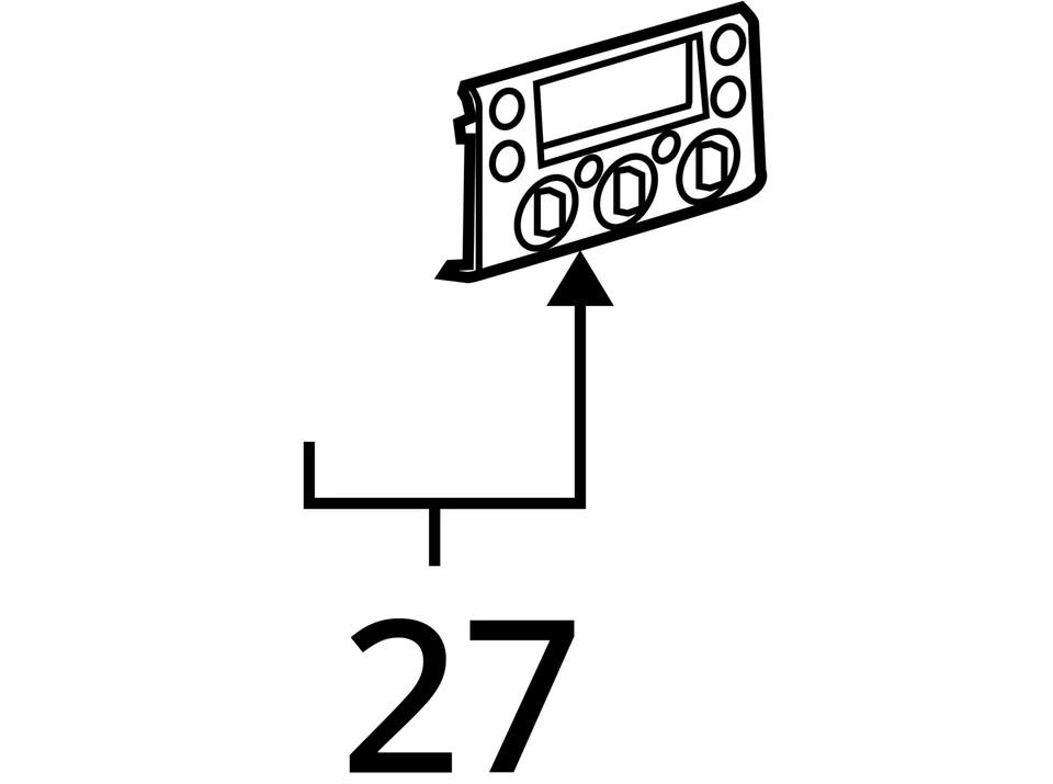 Control de temperatura compatible con 07-10 FJ CRUISER 29697343 Foto 4 de 4
