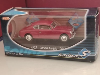 SOLIDO 1/43 réf 4553 LANCIA AURÉLIA 1951 Rouge Neuf En Boite - Photo 1/4