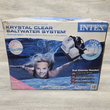 Intex Krystal Clear Saltwater System CG-28661 For Above Ground Pools 7000 Gallon