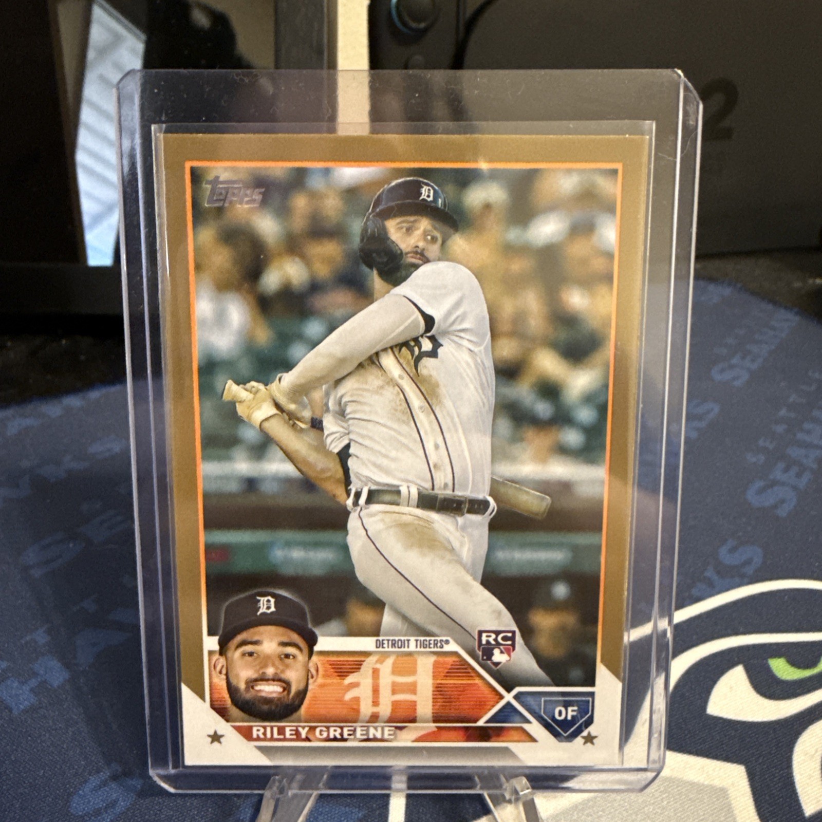 2023 Topps #31 RILEY GREENE (RC) - Gold Parallel /2023 Rookie Card Tigers