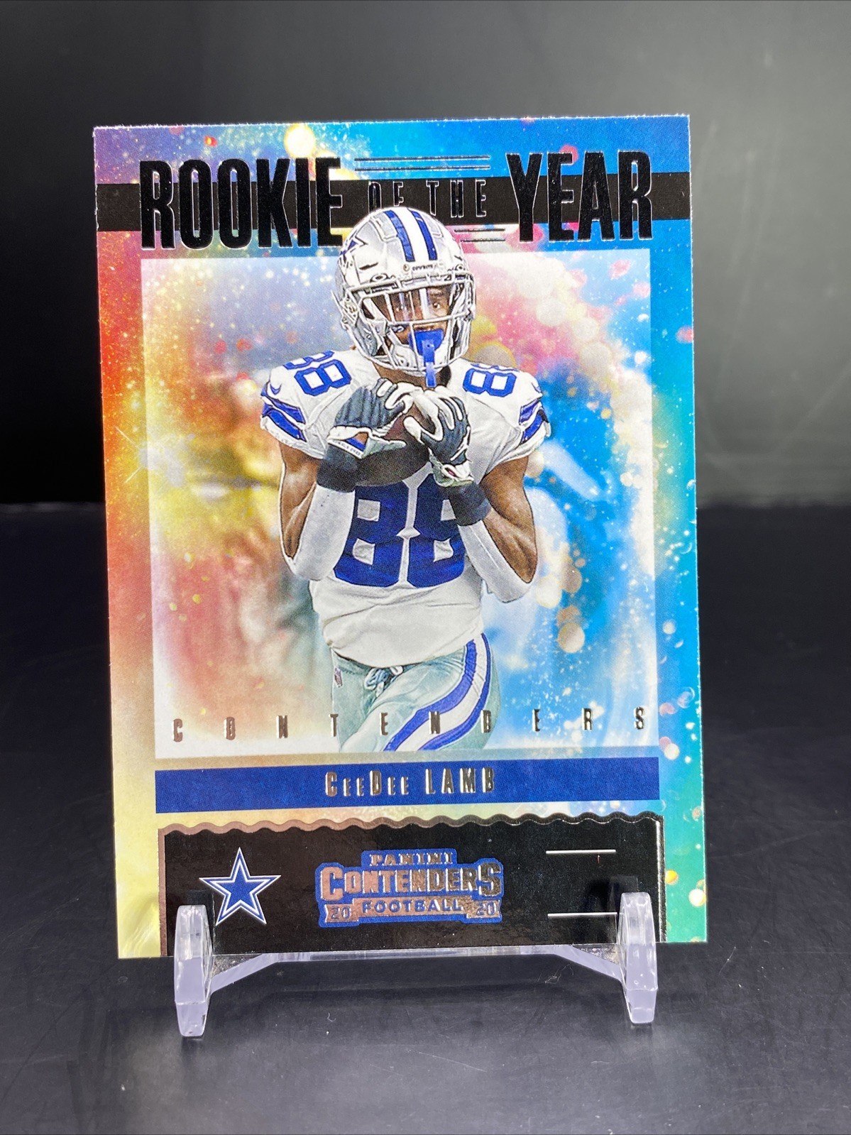2020 Panini Contenders - Rookie of the Year Contenders CeeDee Lamb #RY-CDL (RC)