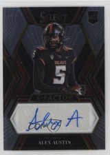 2023 Panini Select Draft Picks X-Factor Signatures Alex Austin #XS-AAU Auto 16wc
