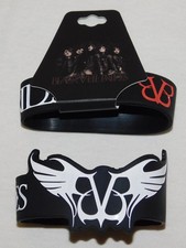 NEW Black Veil Brides Silicone Wristband Bracelet Lot of 2