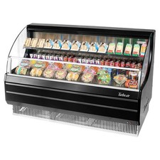 Turbo Air TOM60LBN 60 in Black LowProfile OpenDisplay Merchandiser