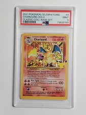 Pokemon 2021 Celebrations Classic Collection Charizard 4/102 Holo English PSA