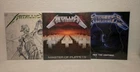 Metallica 3 Lot Vinyl Records (Colored LP's - OPENED - NEW)