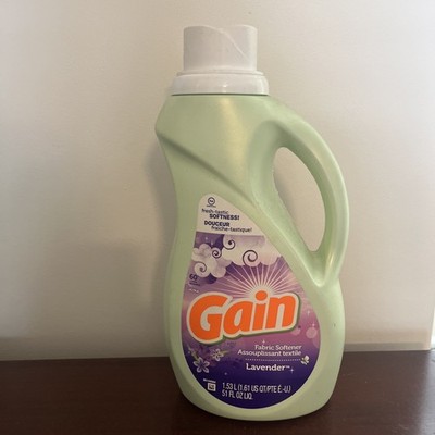 Gain Fabric Softener Lavender 51 oz. 60 Loads Discontinued HTF Rare