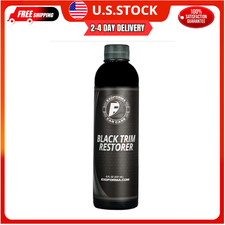 ExoForma Black Trim Restorer - Restores Factory Black to Plastic Trim - Protects