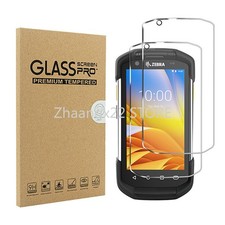 2PCS Tempered Glass Screen Protector for Zebra TC70 TC75 TC77 TC70X TC72 TC75X