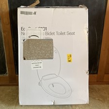 Brondell Bidet Toilet Seat Swash Non-Electric Ecoseat Fits Elongated Toilet S101