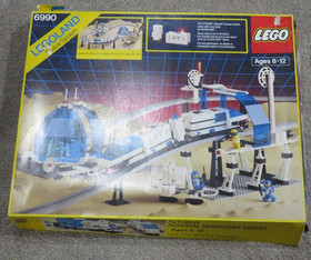 LEGO Classic Space Futuron 6990 WORKING Monorail Transport System w/Box Manual