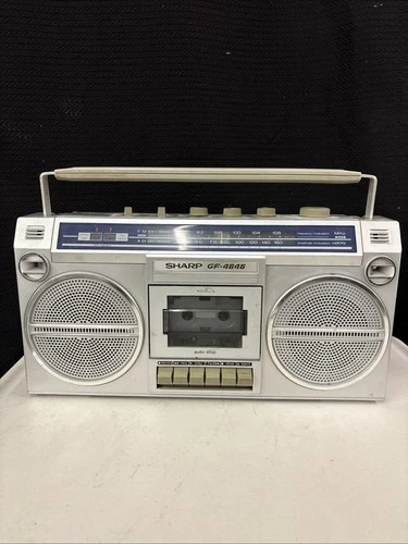 Sharp GF-4646 Cassette Radio Boombox Vintage