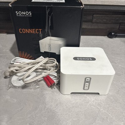 Sonos Connect White 1st Generation Pre-Amp Audio