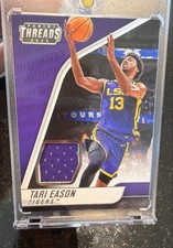 Houston Rockets rookie patch - Threads Rookie Memorabilia Tari Eason 