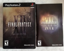 Final Fantasy XII: Collector's Edition (Sony PlayStation 2, 2006) Steelbook CIB