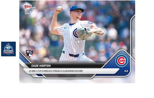 2025 Topps Now 523 Cade Horton