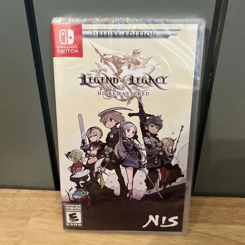 The Legend of Legacy HD Remastered (Deluxe Edition) (Nintendo Switch) BRAND NEW