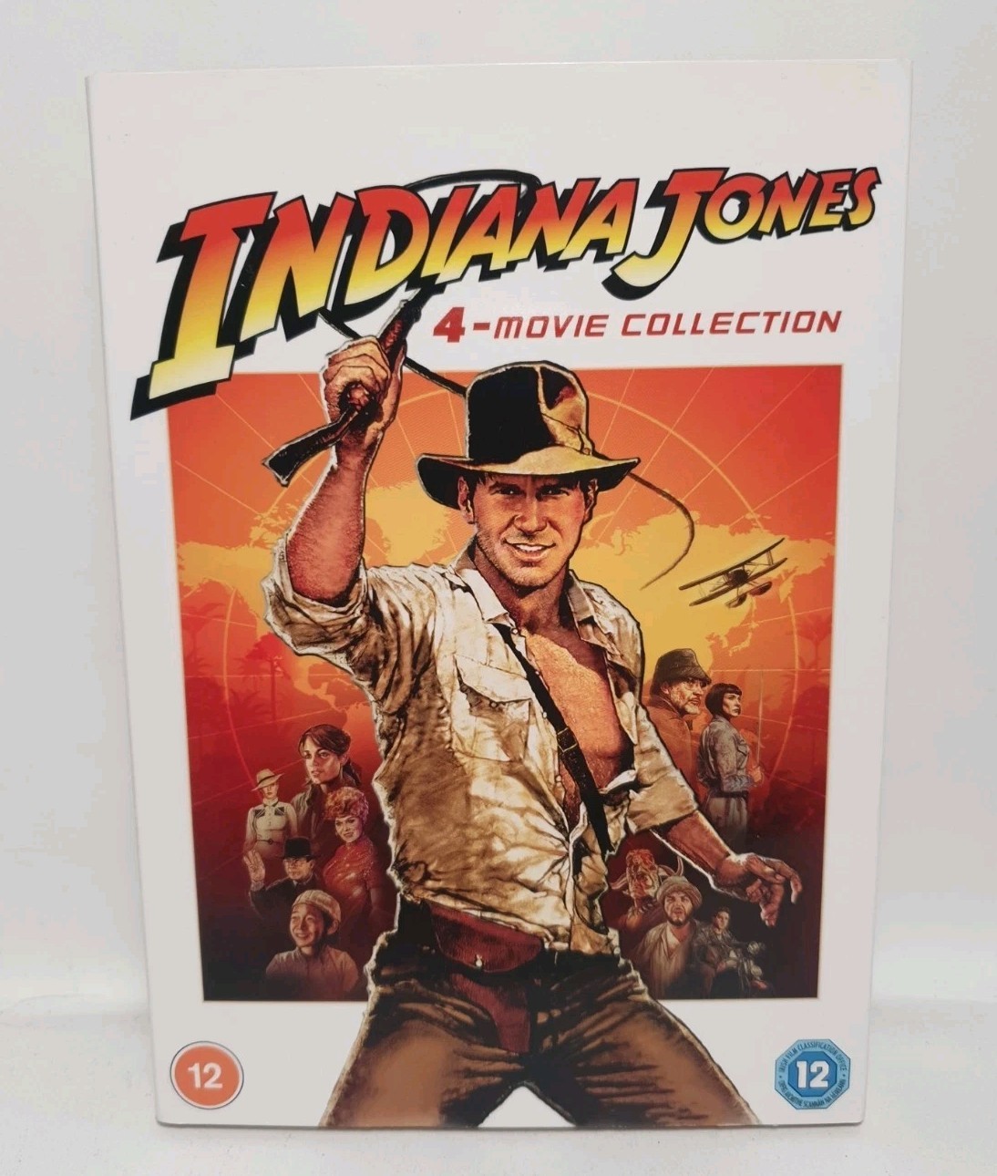 Indiana Jones: 4-movie Collection DVD Set Harrison Ford Uk Dvd