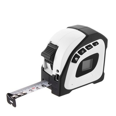 2-in-1 Laser Tape Measure 131Ft Rechargeable Laser Measurement Tool