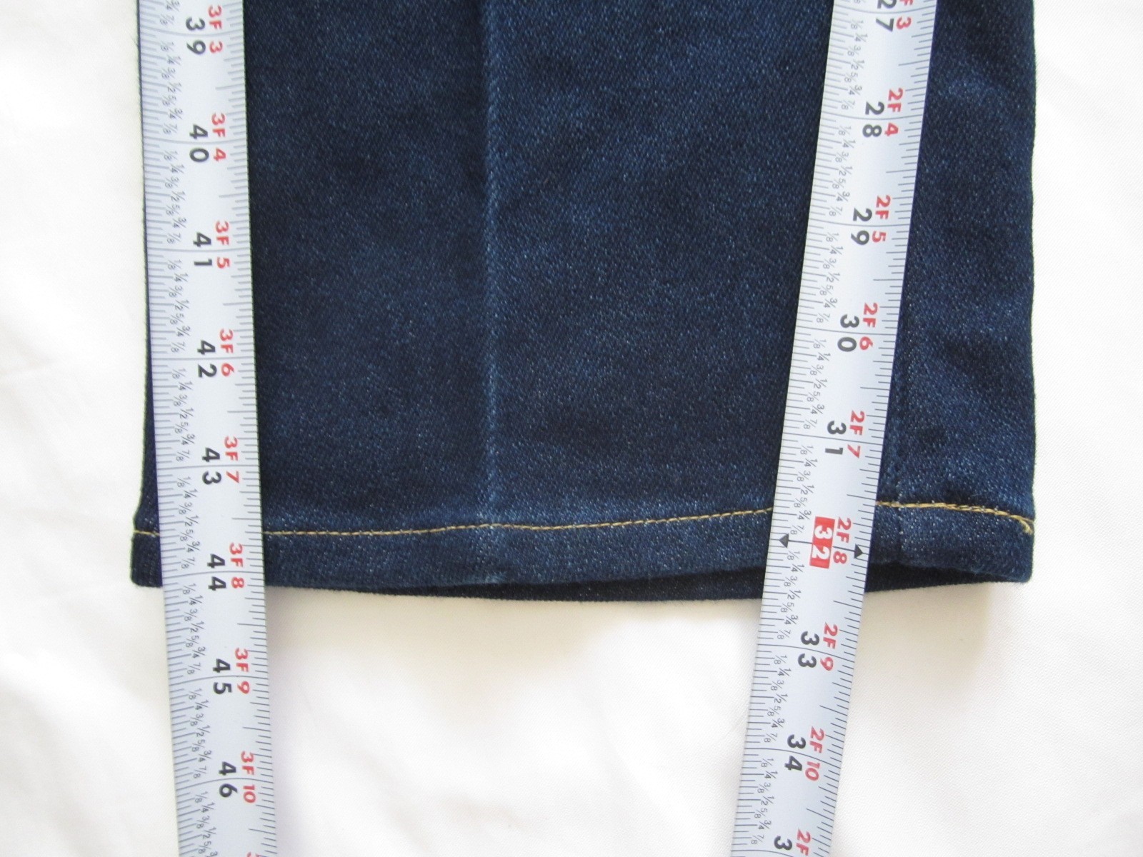 1980's Deadstock New Men Lee Rider Dark Blue Denim Jeans Sz 40x34 (USA) MP323 thumbnail 5