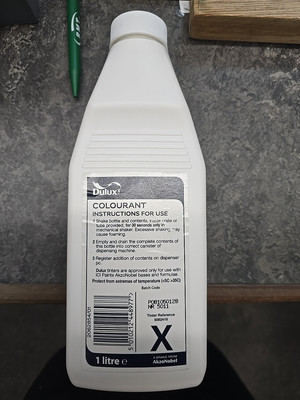 Dulux Trade Farbstoff gelb 1L Tinter X - zum Mischen von Handelsfarben