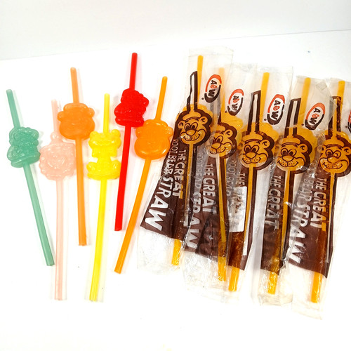 GREAT ROOT BEAR STRAW A&W Restaurant Drinking Drink Root Beer Qty of 11