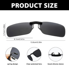 Hifot Clip-On Occhiali Da Sole Flip-up Di Guida Occhiali | FindTheDeal - Foto 4