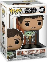 Star Wars The Mandalorian Mando W / Child Pop #461 Vinyl Figure Funko