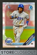 2019 Bowman Chrome Prospects #BCP-100 Wander Franco 1st Bowman Tampa Bay Rays