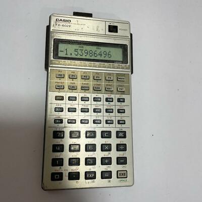 CASIO FX-602 FA-2 0506 Operation confirmed 2204 M | eBay CASIO FX-602 FA-2 0506 Operation confirmed 2204 M | eBay