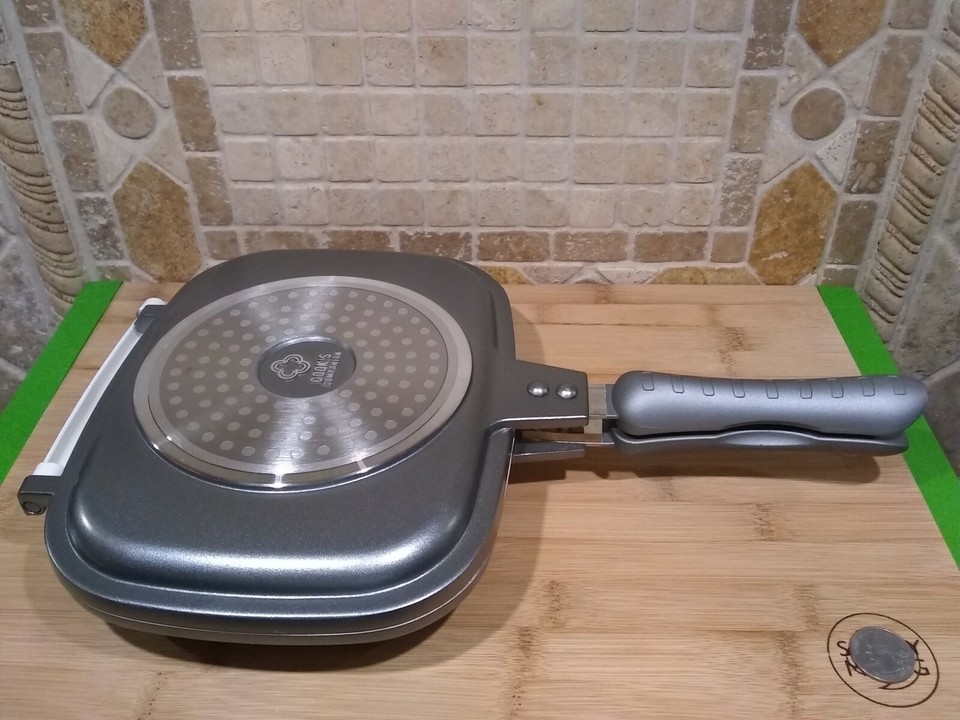 New Cook's Companion Flip Pan Low Pressure Cooking Induction Ceramic