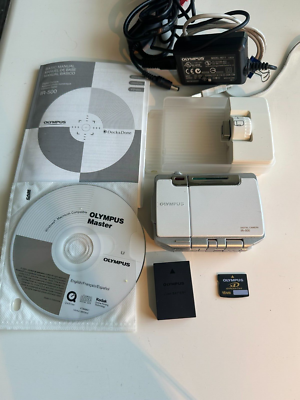 Olympus IR-500 Digital Camera w/ DOCK XD Tested Works Memory Olympus IR-500 Digital Camera w/ DOCK XD Tested Works Memory