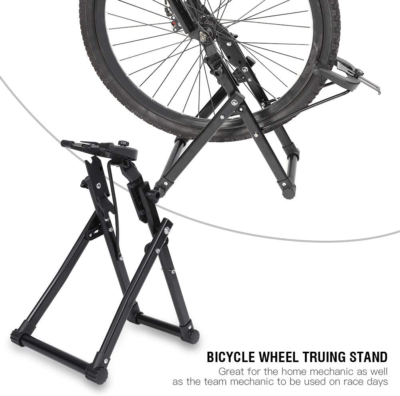 Foldable Bike Wheel Truing Stand Home Mechanic Tire Repair Stand