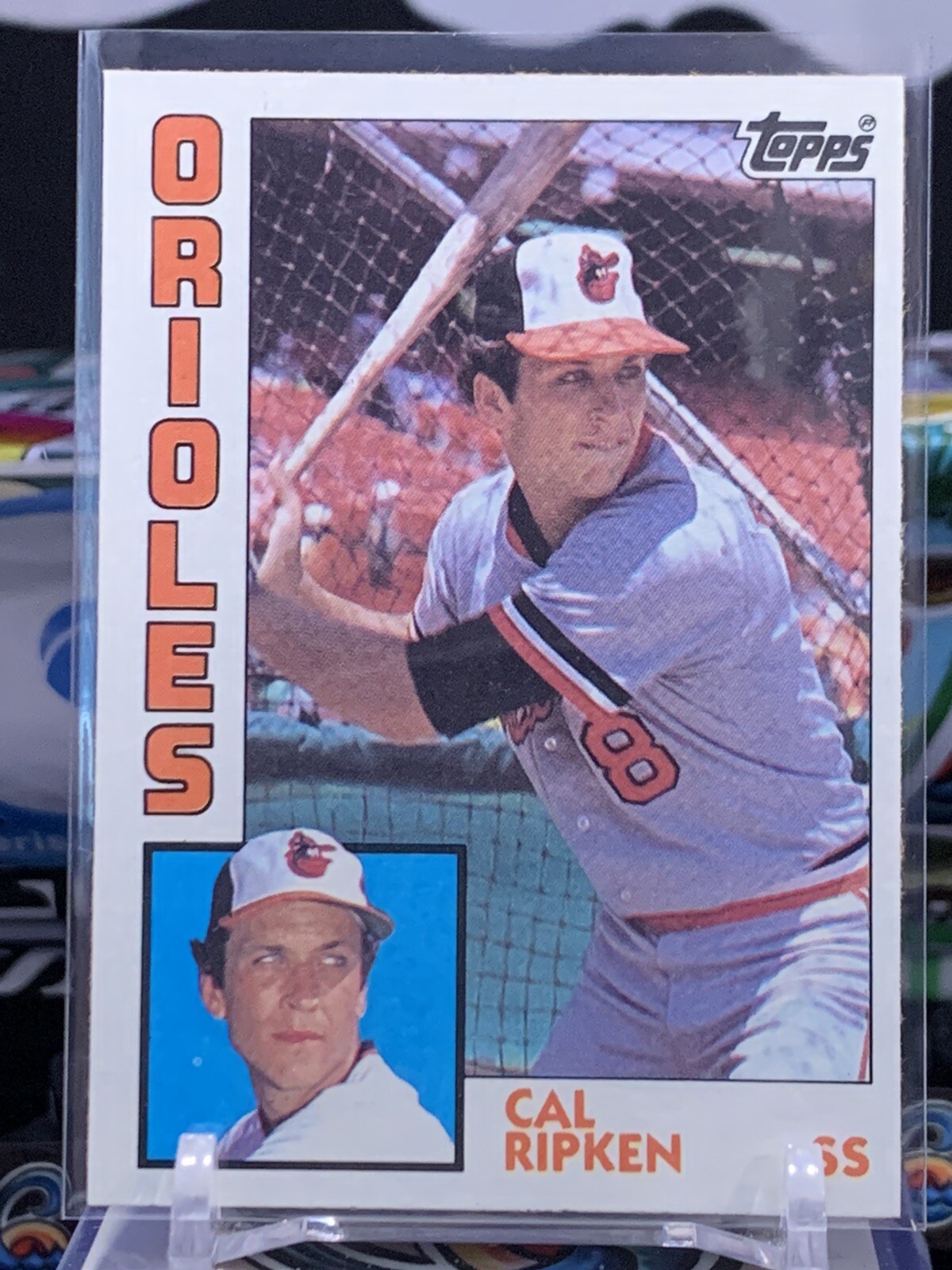 1984 Topps #490 Cal Ripken Jr  Ironman JH 8K